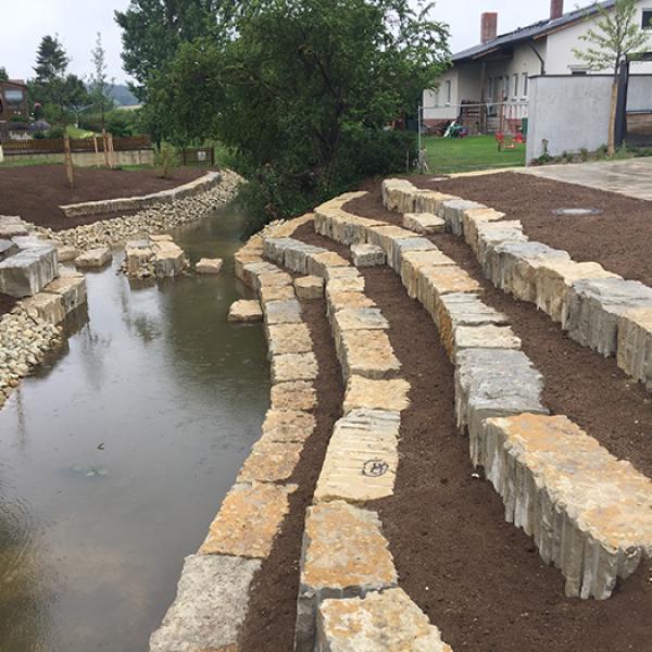 Erneuerung Dorfplatz Kümmersbruck BA II+ Erschließung